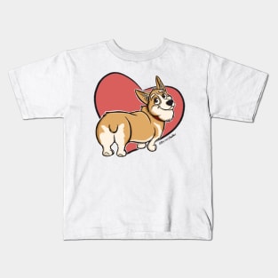 Corgi Butt Kids T-Shirt